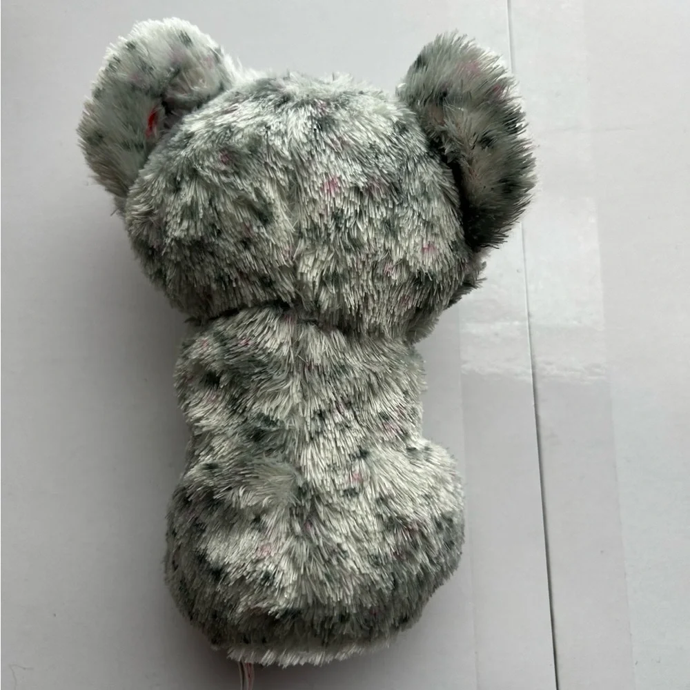 Ty Plush Koala Toy in Gray and Pink